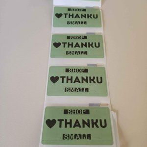 💙100 Shop Small- Shipping Labels Thermal Packaging Stickers 2.25"x1.25"💙